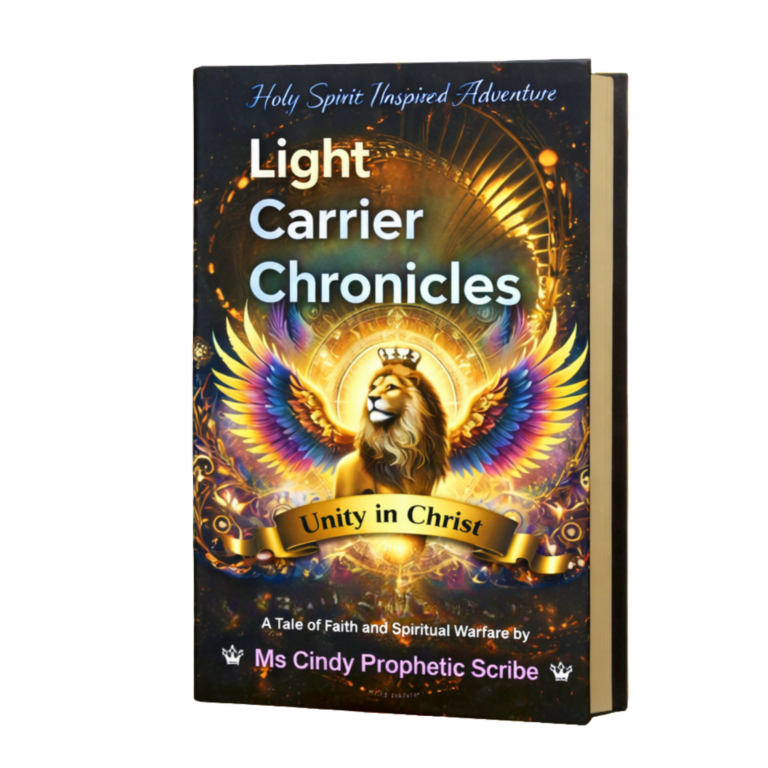 Light Carrier Chronicles Book One - Rise of Transcendent Flame Ministries by Ms Cindy Prophetic Scribe - A Tale of Faith and Spiritual Warfare