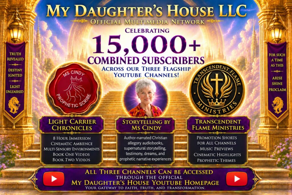 15,000 subscriber celebration and portal from the website to the YouTube channel hub with the official emblems for each YouTube channel
